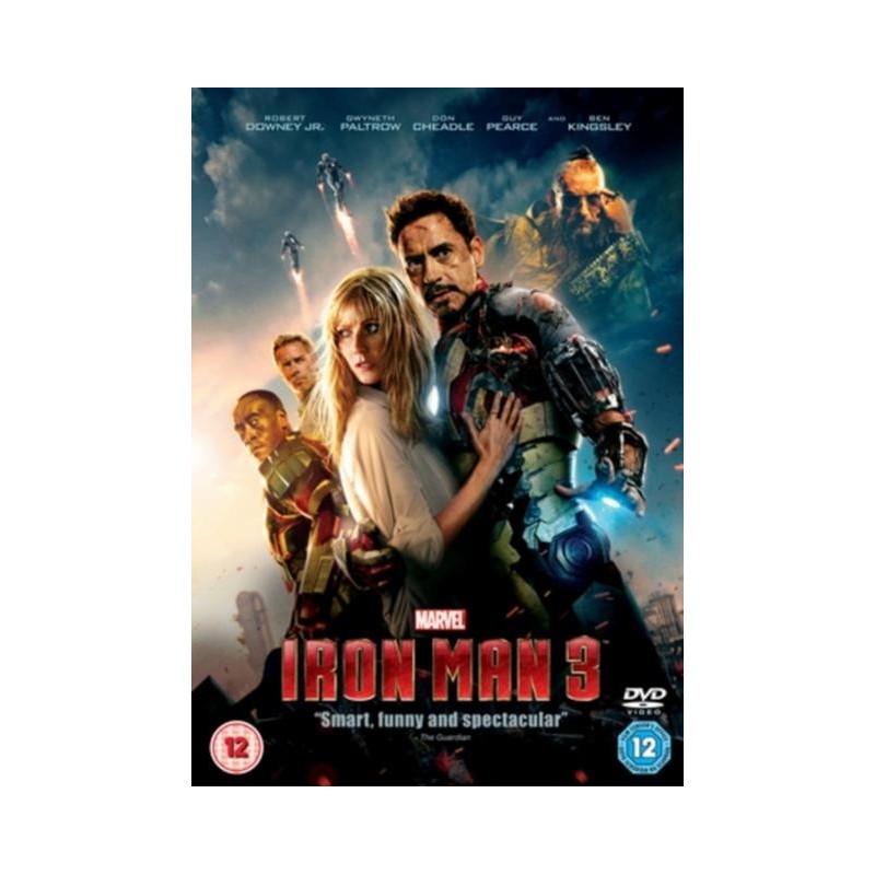 Iron Man 3 (2013) (DVD)
