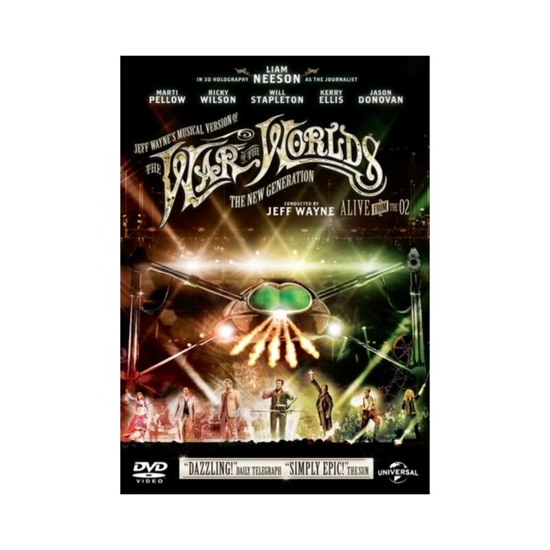 Jeff Waynes the War of the Worlds - The New Generation (2012) (DVD)