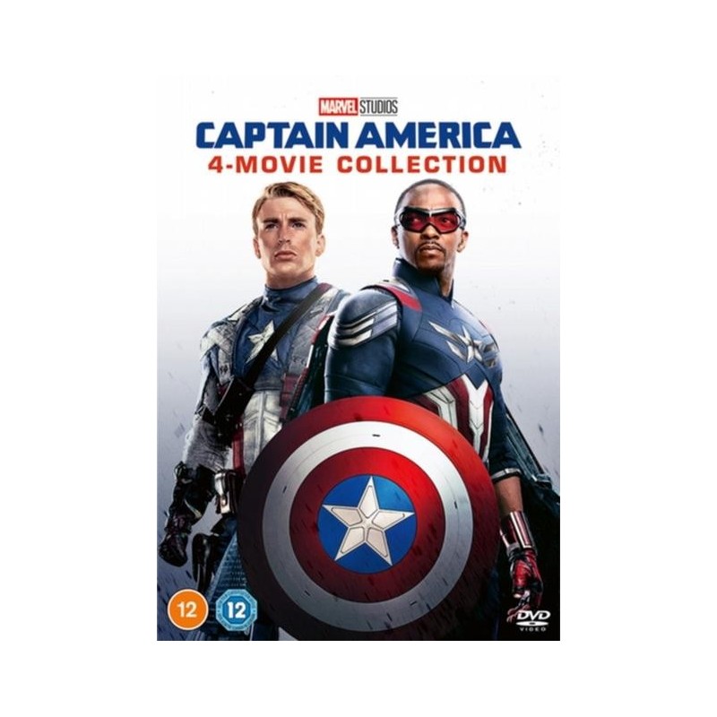 Captain America: 4-movie Collection (2025) (4 DVD)