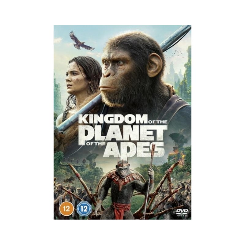 Kingdom of the Planet of the Apes (2024) (DVD)