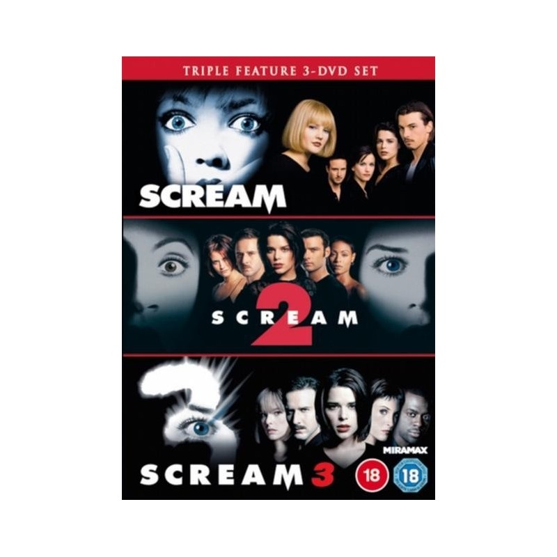 Scream Trilogy (2000) (3 DVD)