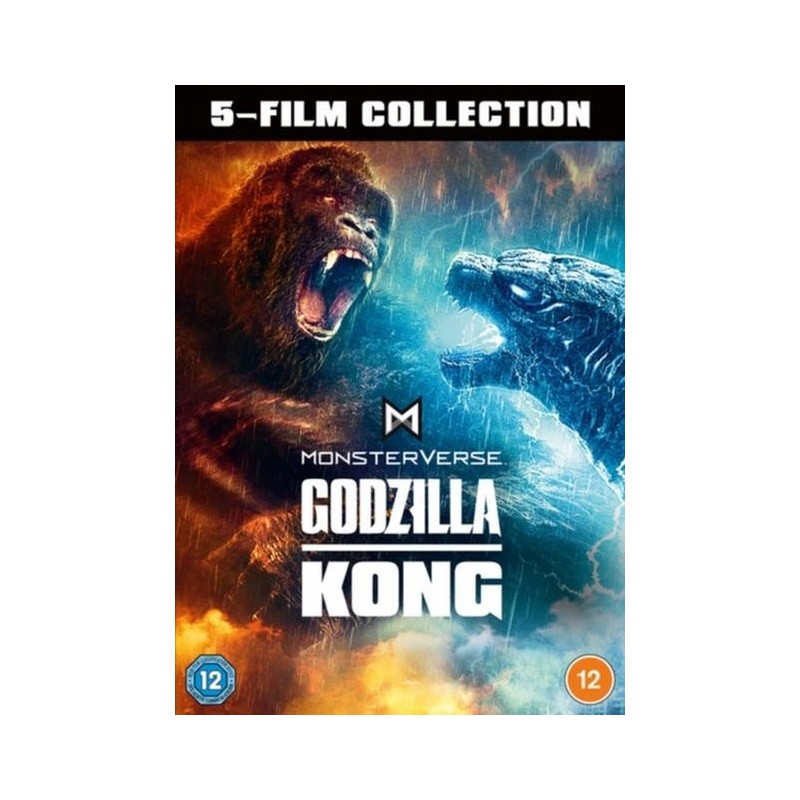 Godzilla X Kong: Monsterverse - 5-film Collection (2024) (5 DVD)