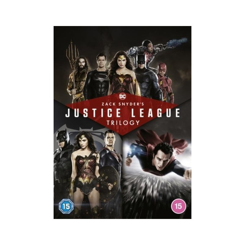 Zack Snyders Justice League Trilogy (2021) (4 DVD)