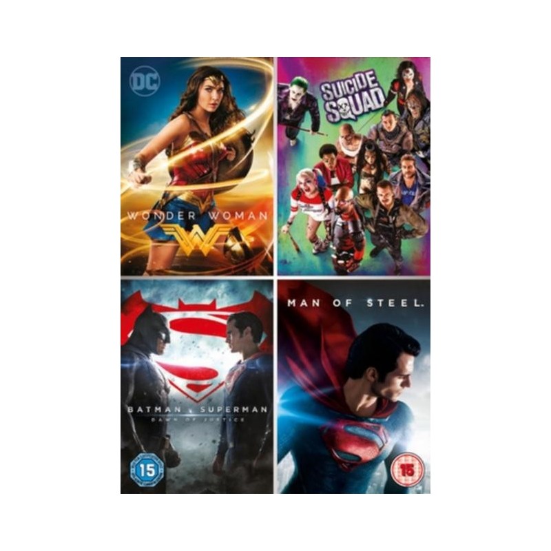 DC 4-film Collection (2017) (4 DVD)