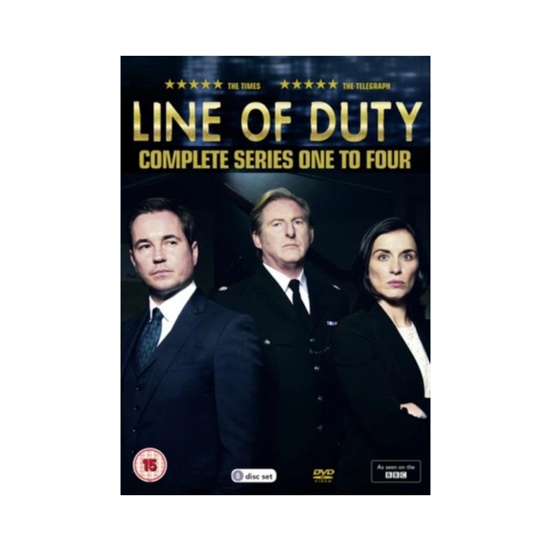 Line of Duty: Complete Series One to Four (2017) (8 DVD)