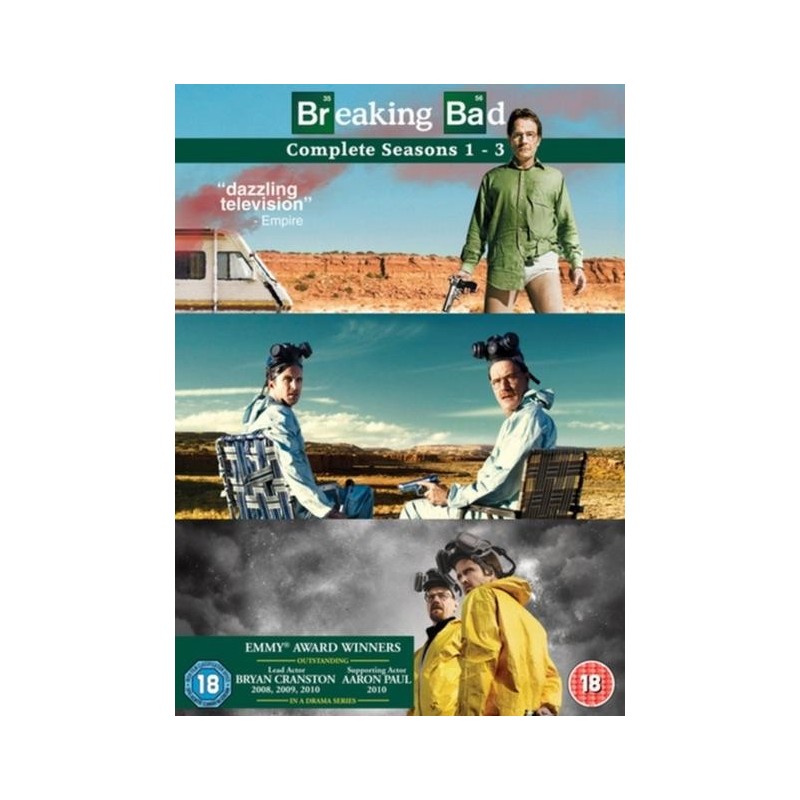 Breaking Bad: Seasons 1-3 (2010) (11 DVD)
