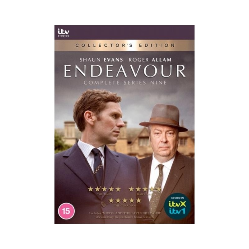 Endeavour: Complete Series Nine (With Documentary) (2023) (3 DVD)