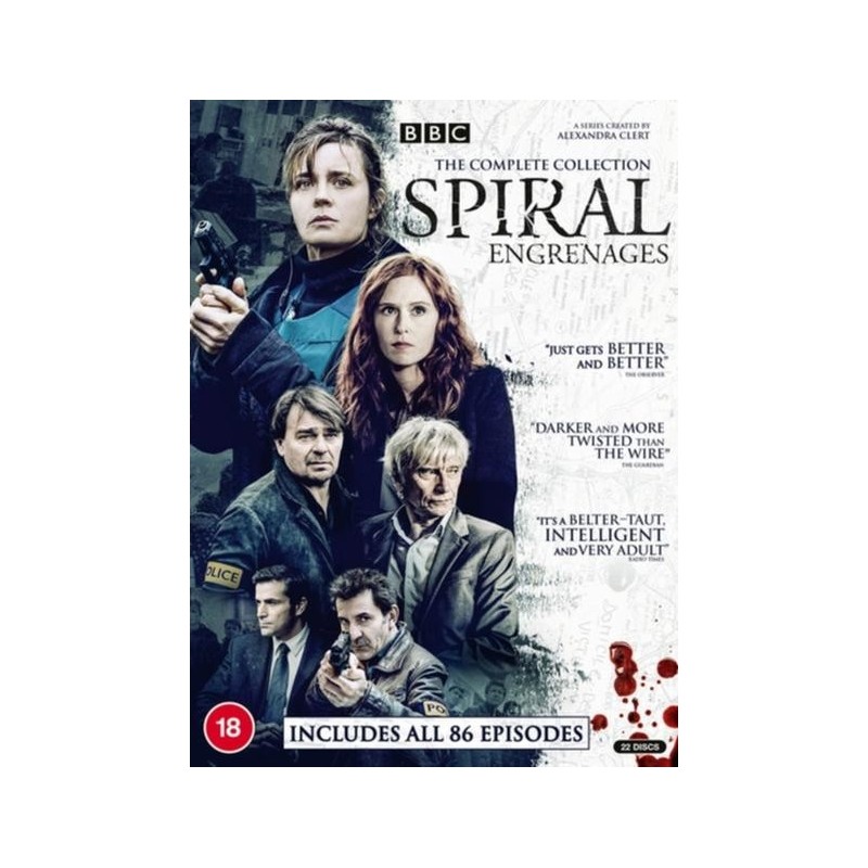 Spiral: The Complete Collection (2020) (22 DVD)