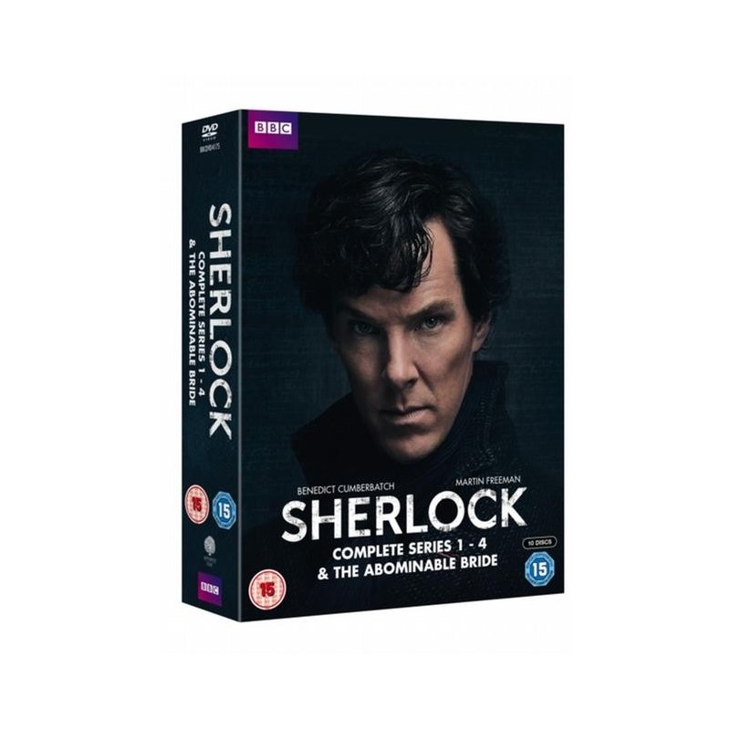 Sherlock: Complete Series 1-4 & the Abominable Bride (2016) (10 DVD)
