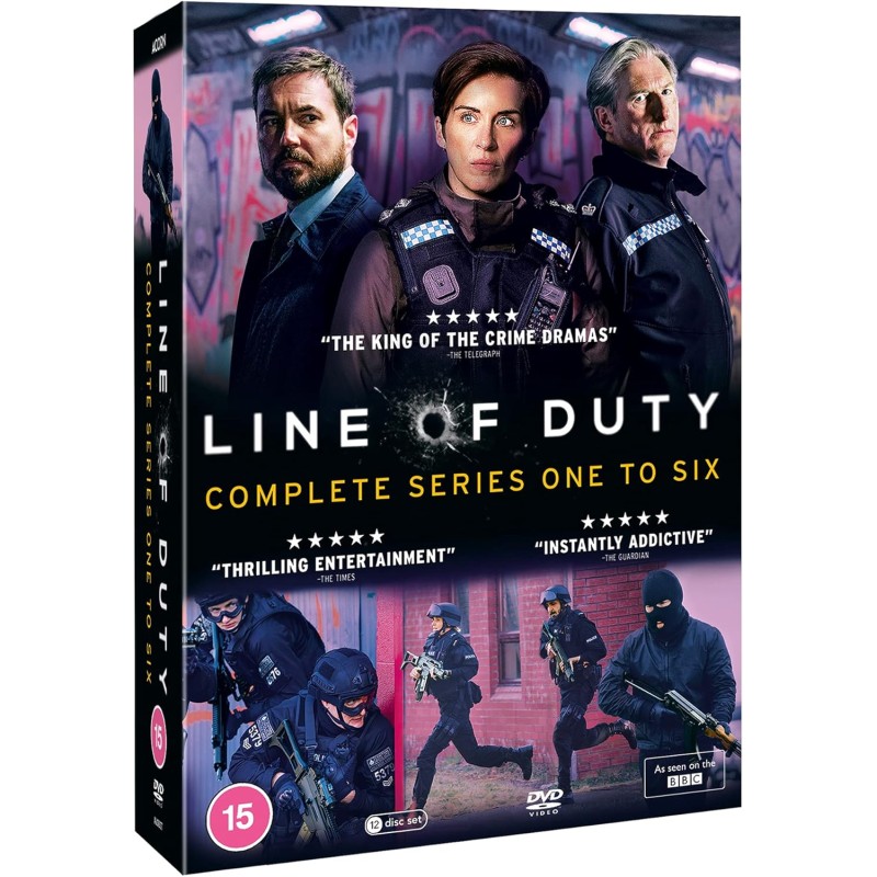 Line of Duty: Complete Series One to Six (2021) (12 DVD)