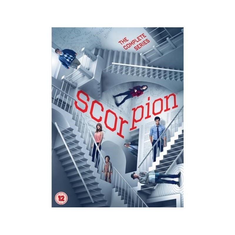 Scorpion: Season 1-4 (2018) (24 DVD)