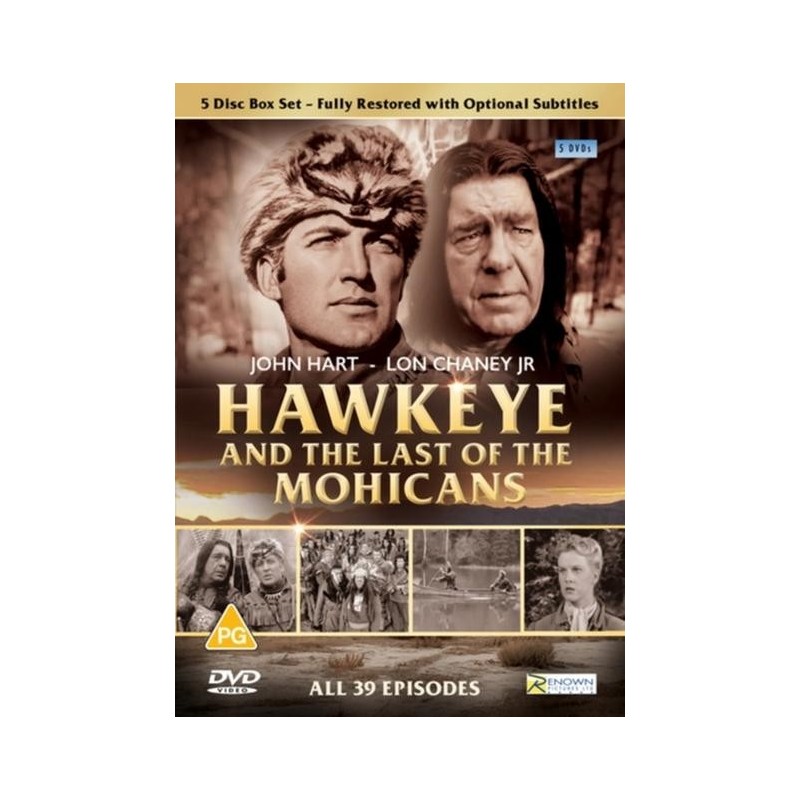 Hawkeye and the Last of the Mohicans: The Complete Series (1957) (5 DVD)