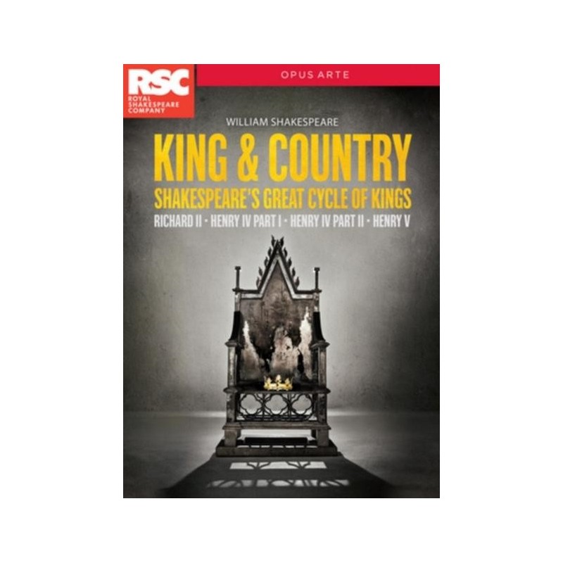King & Country - Shakespeares Great Cycle of Kings (2015) (4 DVD)