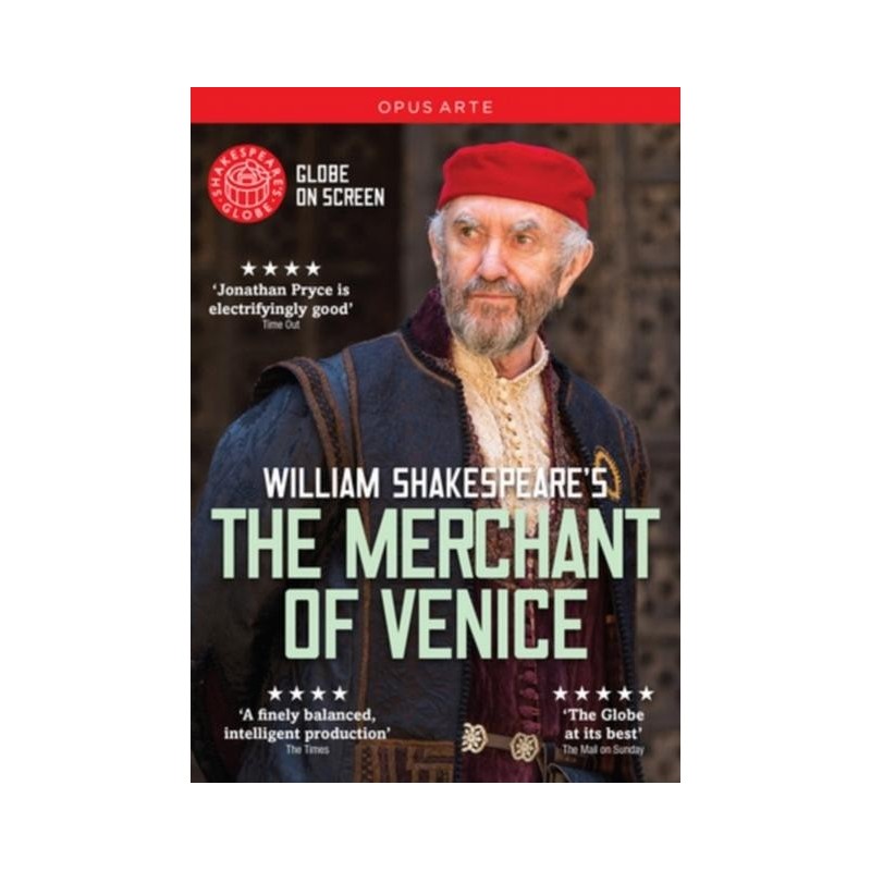 The Merchant of Venice: Shakespeares Globe (2015) (DVD)