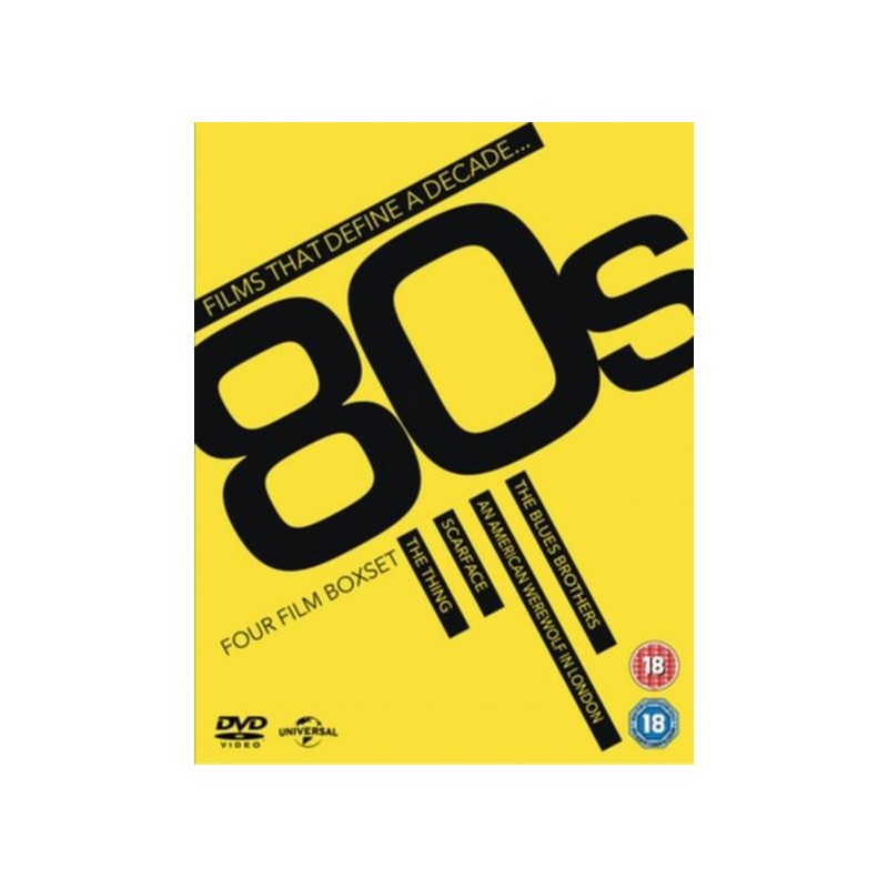 Films That Define a Decade: 80s (4 DVD)