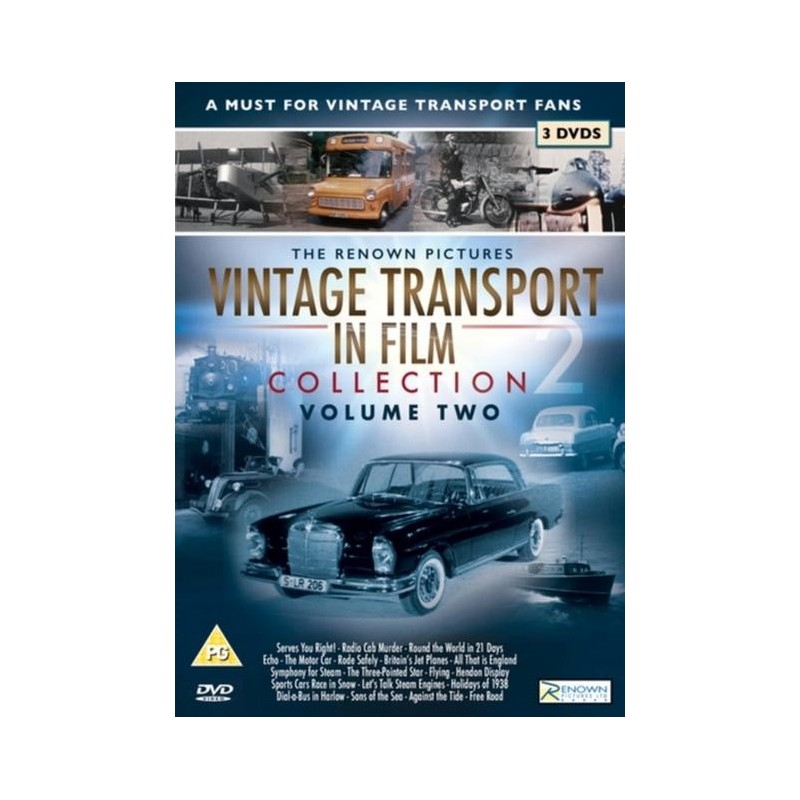 The Renown Vintage Transport in Film Collection: Volume 2  (3 DVD)