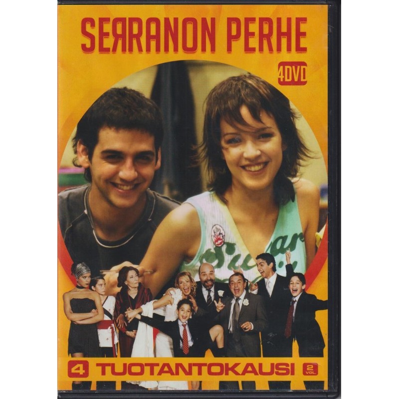 Serranon perhe - Kausi 4 Osa 2 (Los Serrano - Season 4, part 2) (4 DVD)