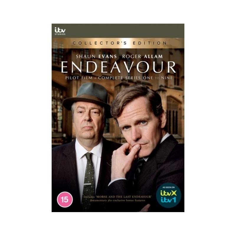 Endeavour: Complete Series One to Nine (With Documentary) (2023) (21 DVD)