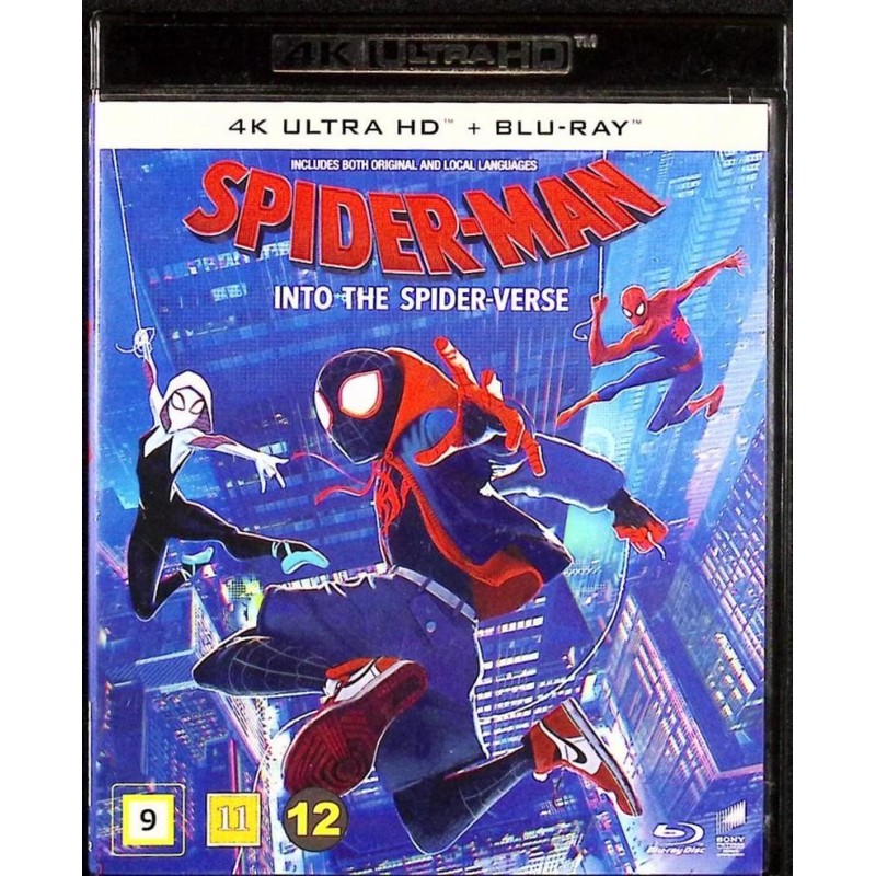 Spider-Man: Kohti Hämähäkkiversumia (Spider-Man: Into the Spider-Verse (2018)) (2 4K UHD)