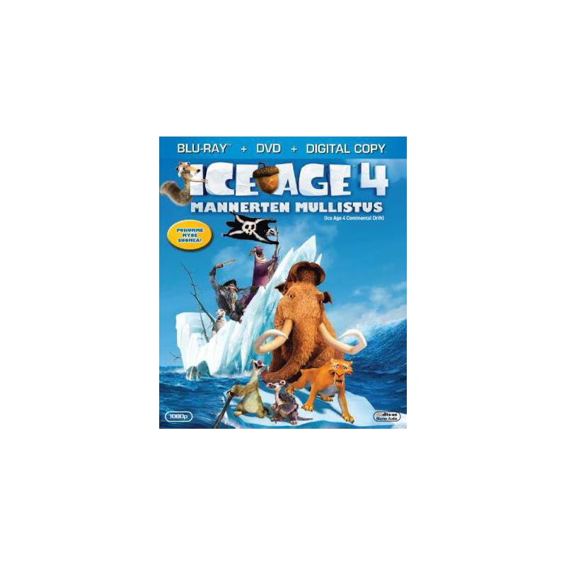 Ice Age: Mannerten mullistus (Ice Age: Continental Drift (2012)) (2 Blu-ray)