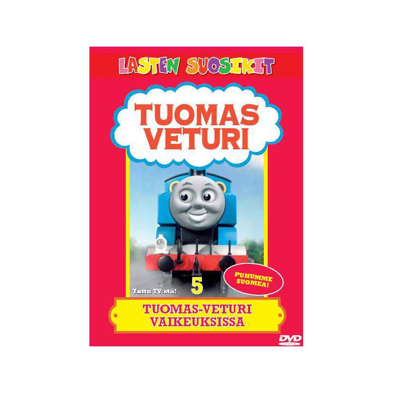 Tuomas Veturi 5 - Tuomas-veturi vaikeuksissa (DVD)