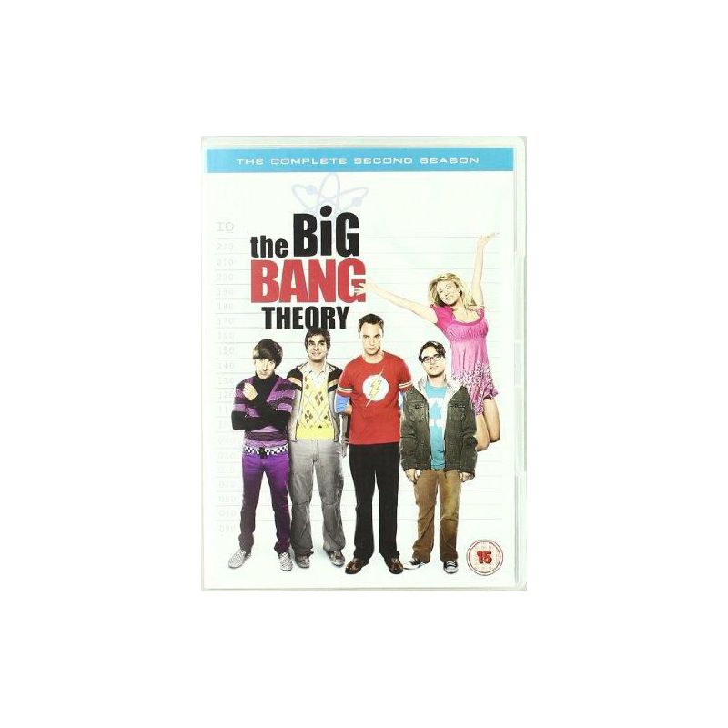 Rillit Huurussa - Kausi 2 (Big Bang Theory - Season 2) (4 DVD)