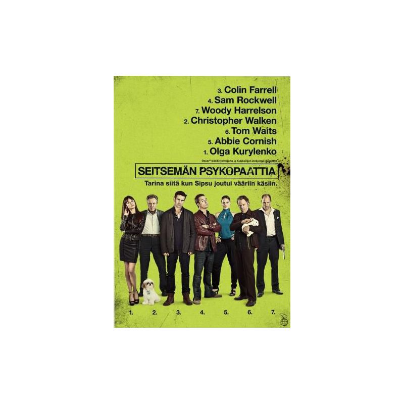 Seitsemän psykopaattia (Seven Psychopaths (2012)) (DVD)