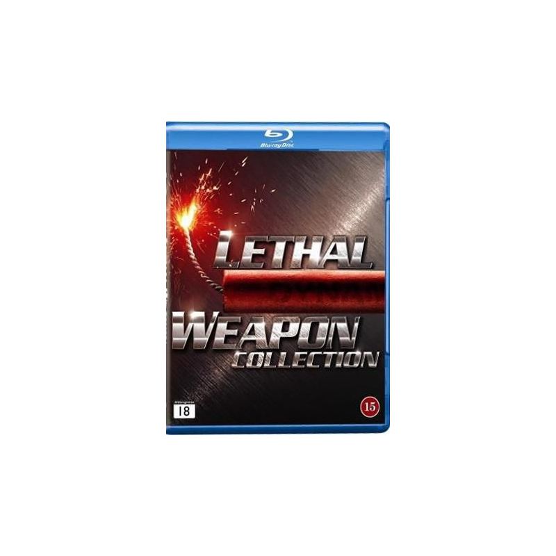 Tappava ase 1-4 (Lethal Weapon 1-4) (4 Blu-ray)