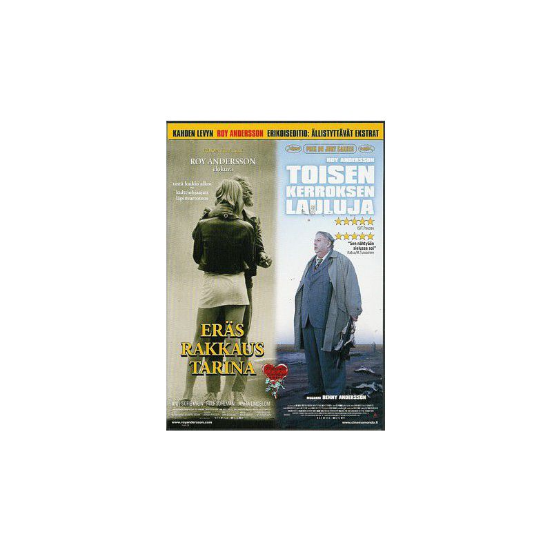 Eräs Rakkaustarina / Toisen Kerroksen Lauluja (En kärlekshistoria / Sånga från andra våningen) (2 DVD)