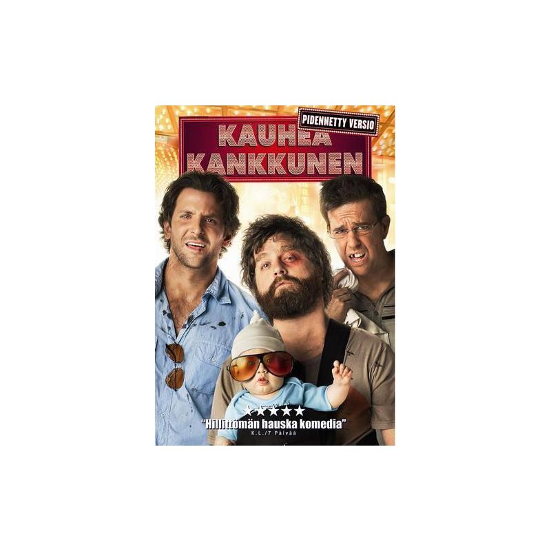Kauhea kankkunen (pidennetty versio) (The Hangover (extended cut) (2009)) (DVD)