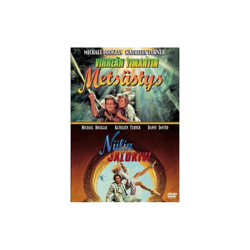 Vihreän timantin metsästys / Niilin jalokivi (Romancing The Stone / Jewel of The Nile) (2 DVD)