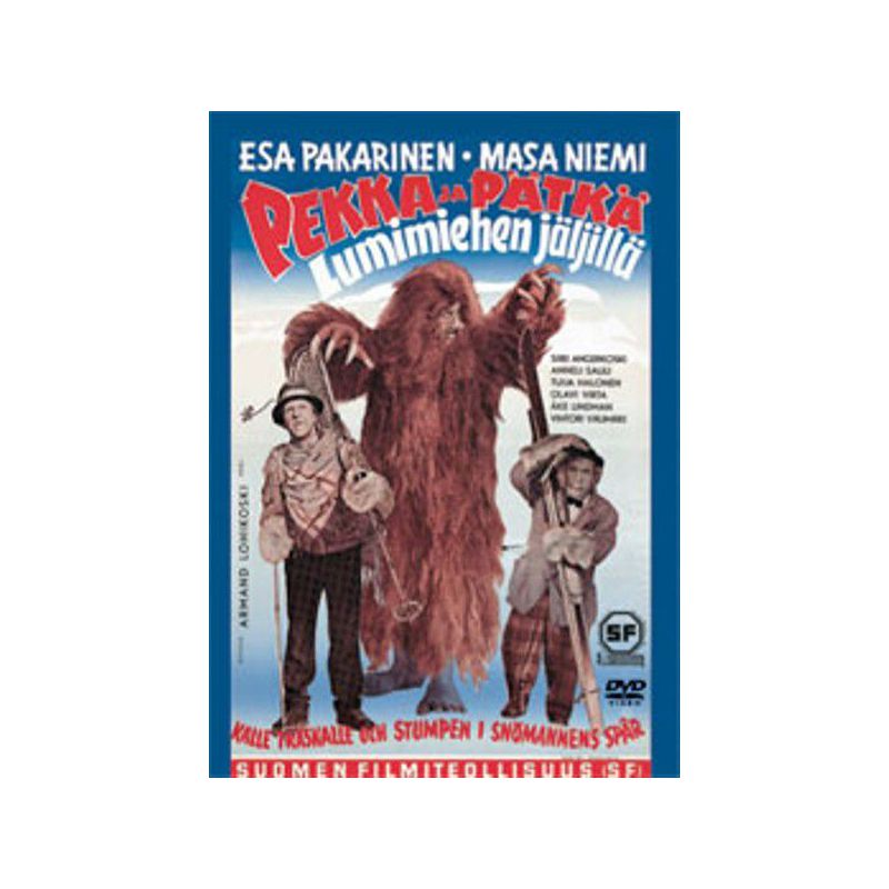 Pekka ja Pätkä lumimiehen jäljillä (1954) (DVD)