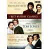 Middlemarch / Tom Jones / Wildfell Hallin asukas (Best British classics: Vol 1) (5 DVD)
