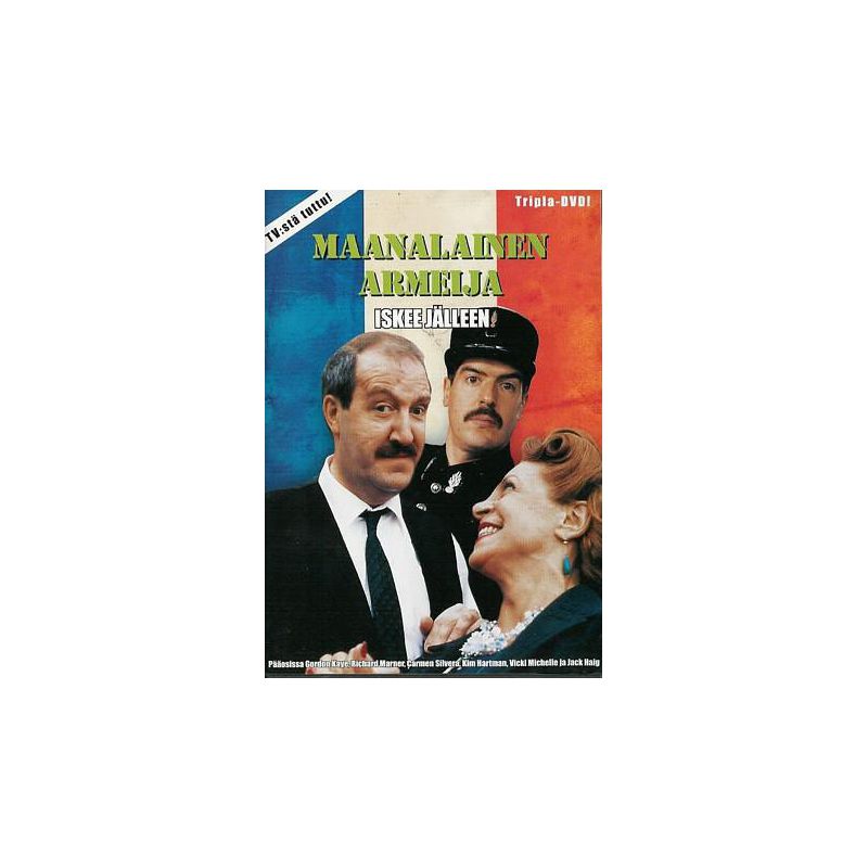 Maanalainen armeija iskee jälleen (Allo Allo! Boxset) (3 DVD)
