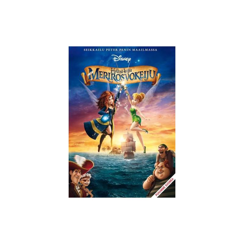 Helinä-keiju ja Merirosvokeiju (The Pirate Fairy (2014)) (DVD)