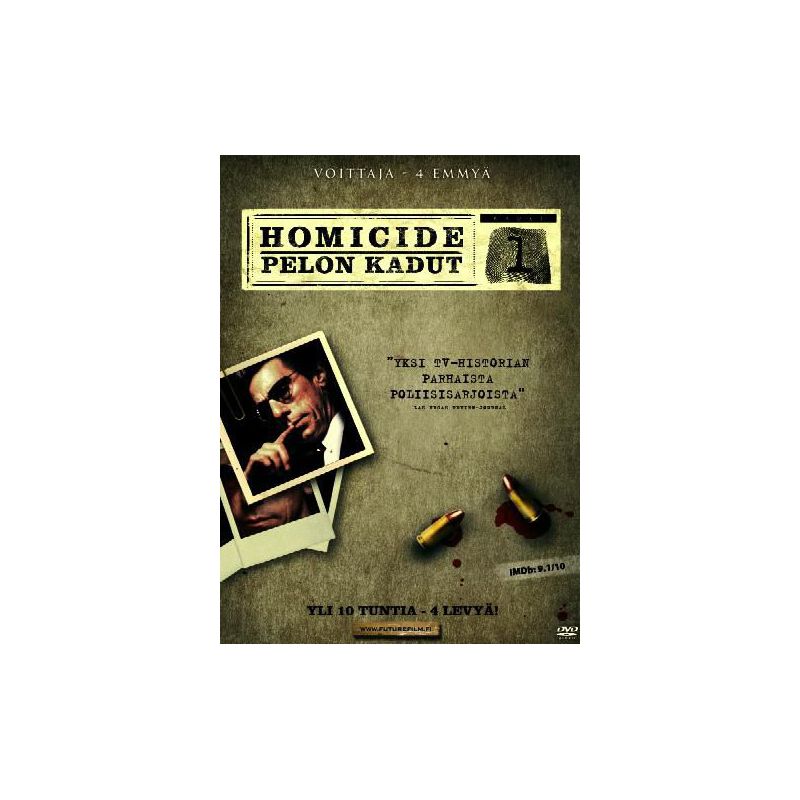 Homicide: Pelon kadut - Kausi 1 (Homicide: Life on the Street - Season 1) (4 DVD)