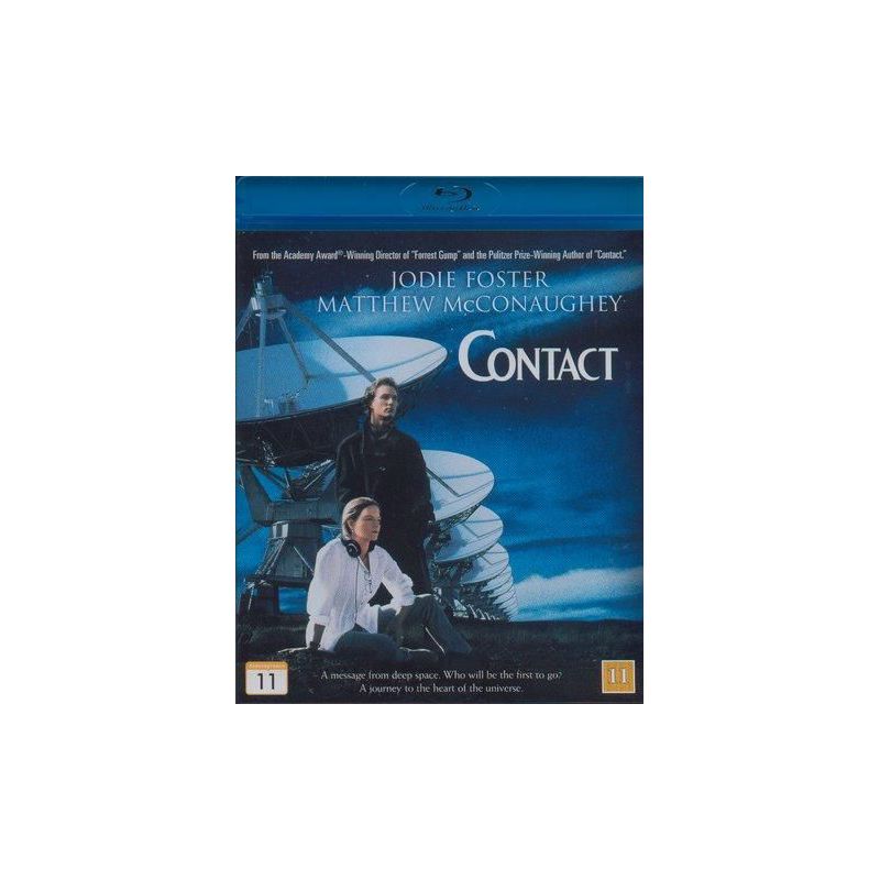 Ensimmäinen yhteys (Contact (1997)) (Blu-ray)