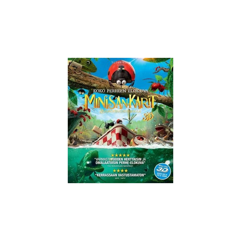 Minisankarit - Ruohojuuritasolla (Minuscule: Valley of the Lost Ants (2D ja 3D)) (Blu-ray 3D)