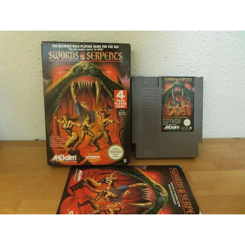 Swords and Serpents (CIB HOL/FAH-1) (NES)