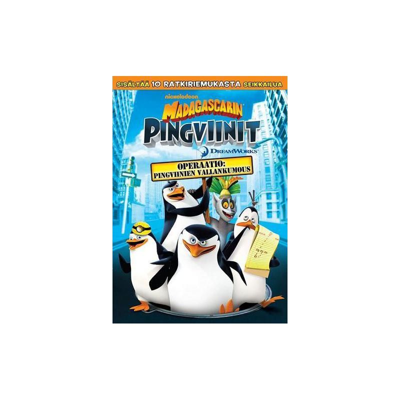 Madagascarin Pingviinit - Operaatio: Pingviinien vallankumous (The Penguins of Madagascar) (DVD)