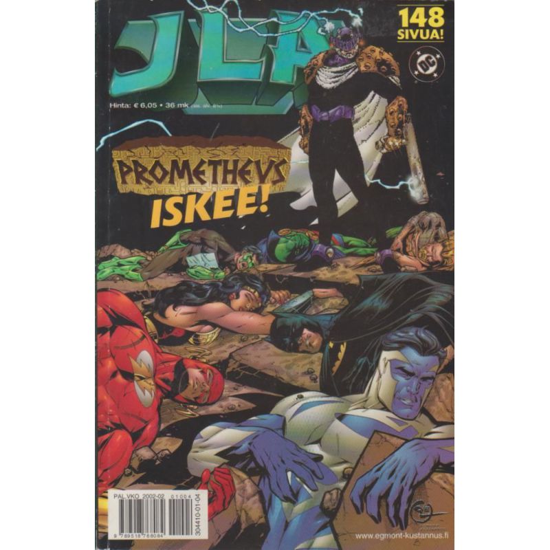 JLA oikeuden puolustajat 4/2001 (Comic)