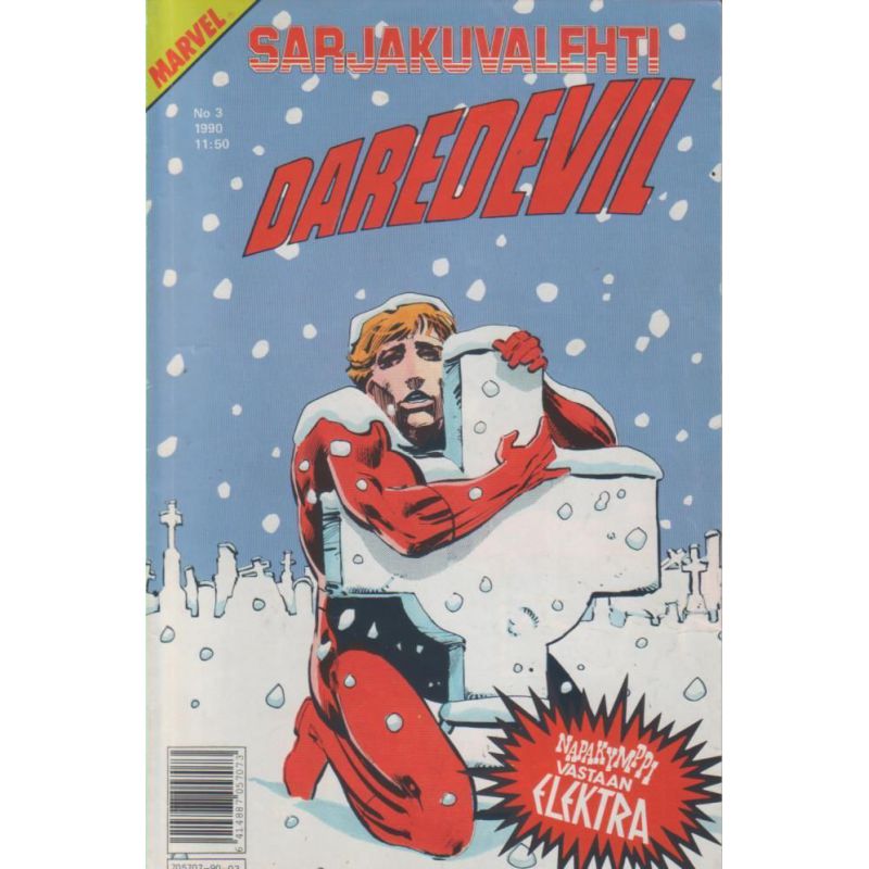 Sarjakuvalehti 3/1990 Daredevil (Comic)