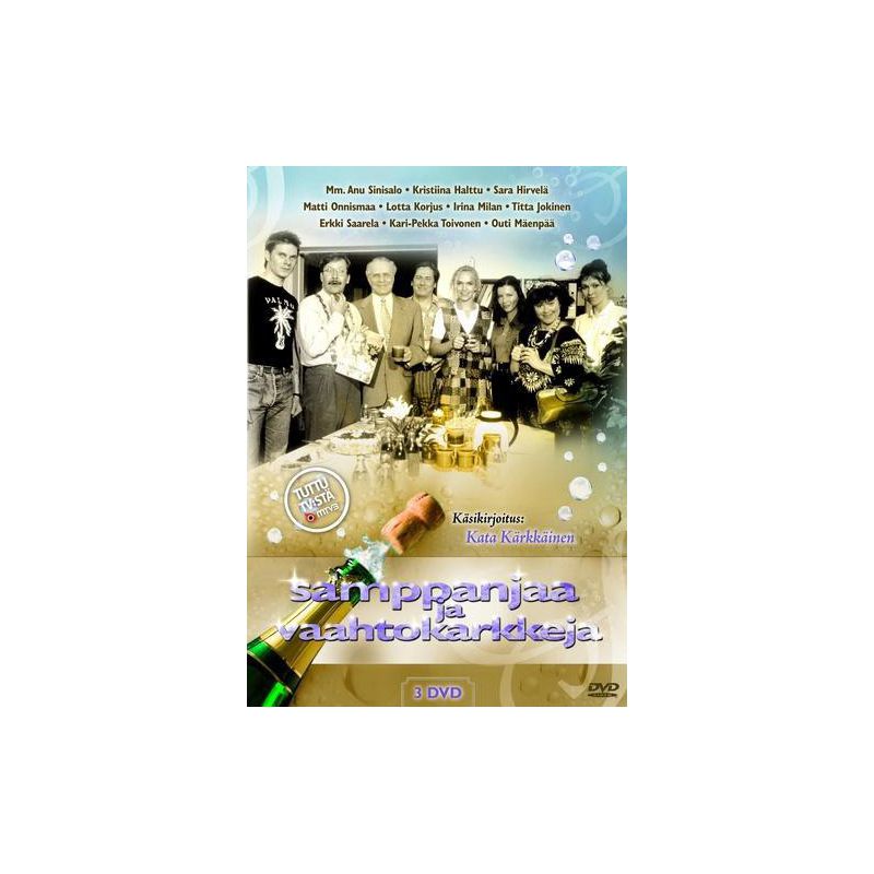 Samppanjaa ja vaahtokarkkeja 1 (3 DVD)
