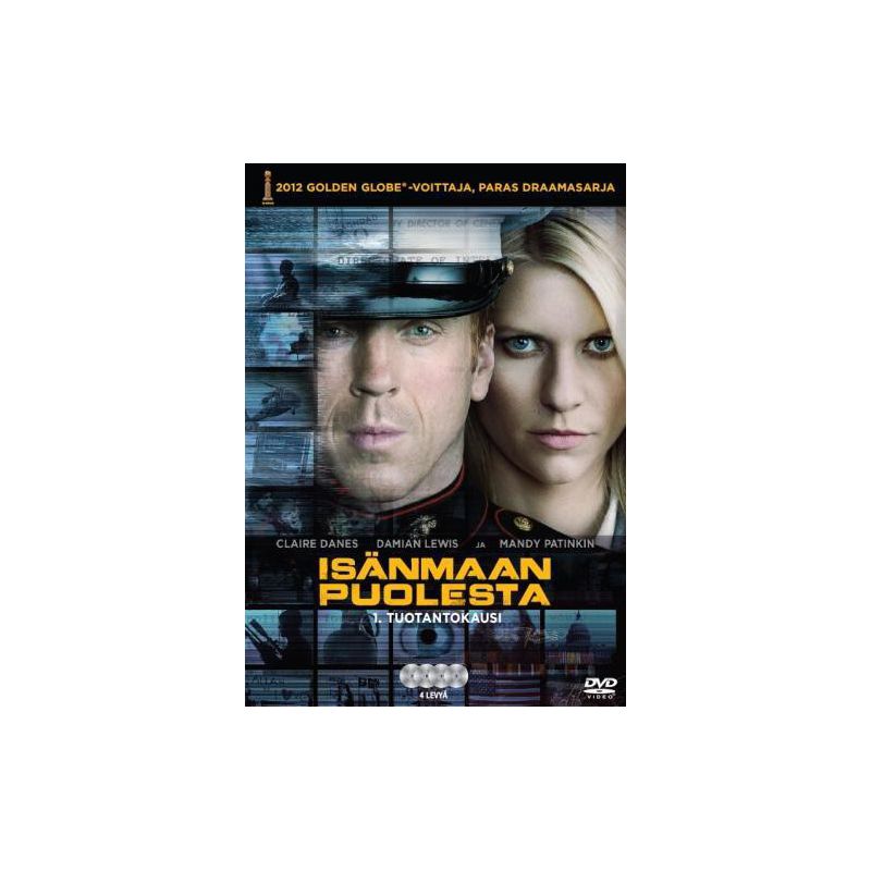 Isänmaan puolesta - Kausi 1 (Homeland - Season 1) (4 DVD)