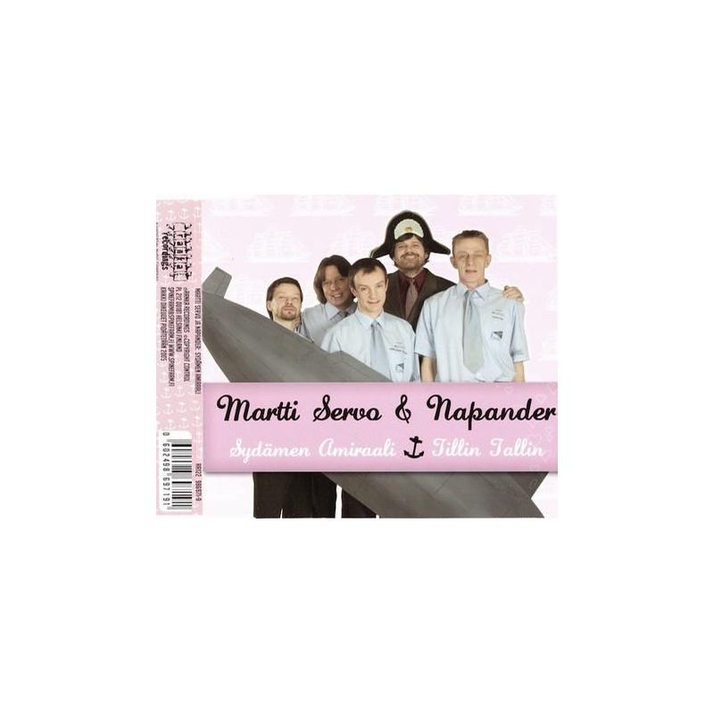 Martti Servo & Napander - Sydämen Amiraali (CD)