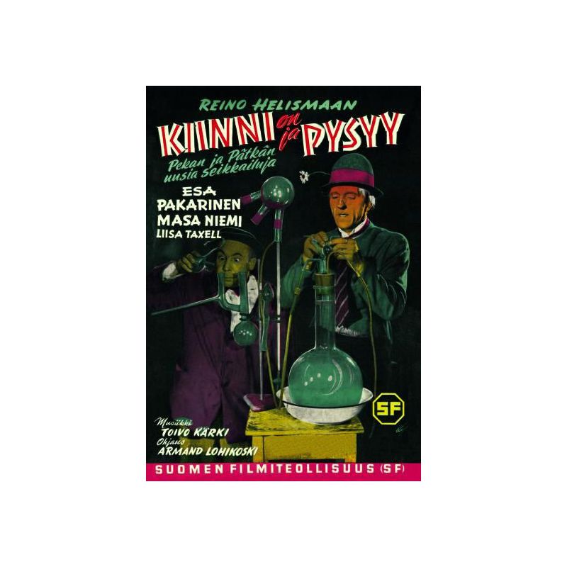 Kiinni on ja pysyy (1955) (DVD)
