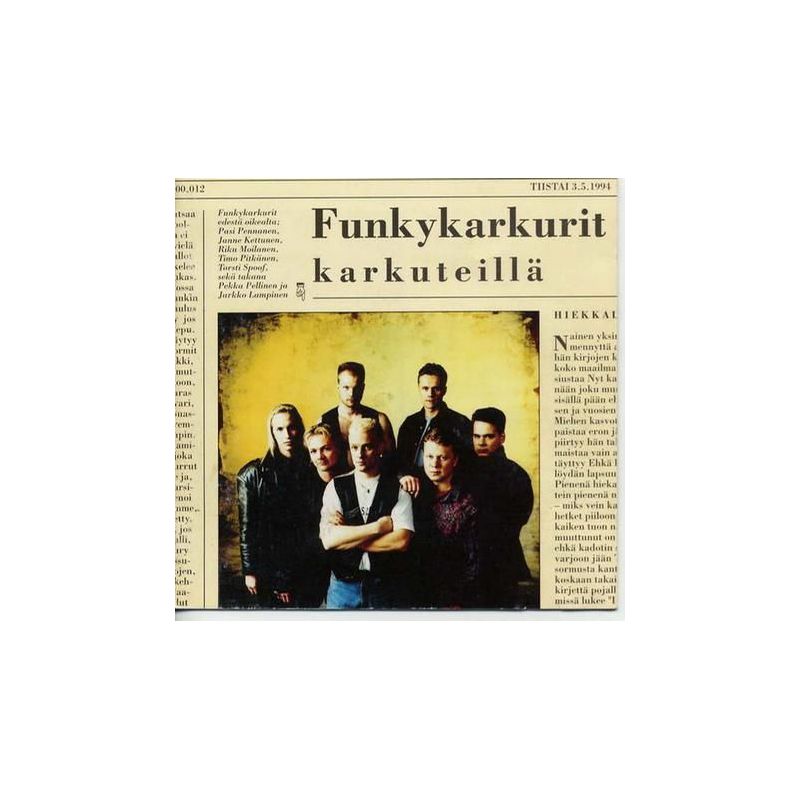Funkykarkurit - Karkuteillä (CD)