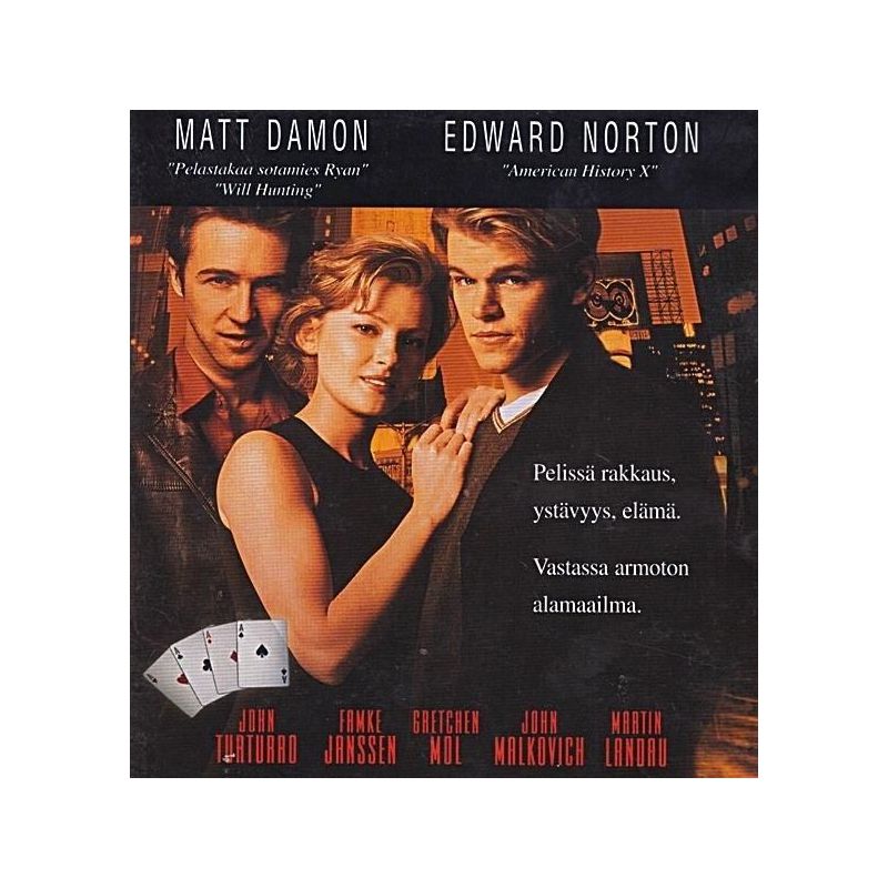 Rounders - ässä hihassa (Rounders (1998)) (DVD)