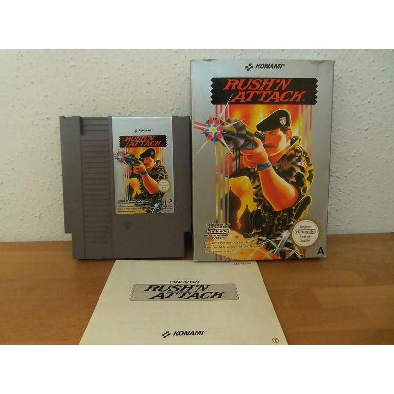 Rush N Attack (CIB UKV / EAI) (NES)