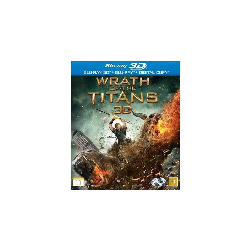 Titaanien raivo (Wrath of the Titans (2012) (Blu-ray 3D + Blu-ray))